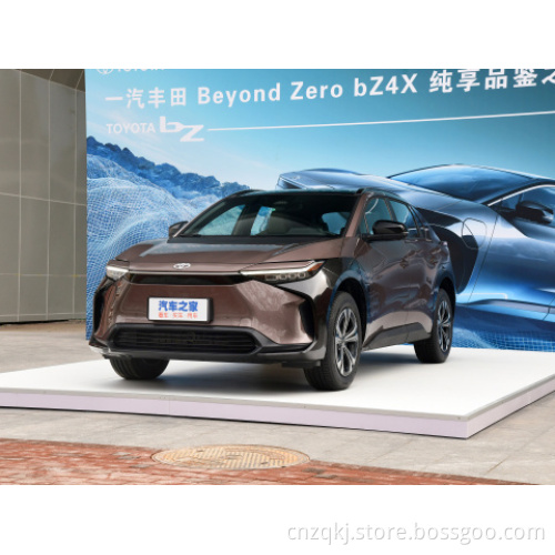 2023 Nuova energia a 4 ruote Toyota BZ4X SUV SUV Auto elettrici Veicoli 4WD Toyota BZ4X Uniland 615 km SUV per auto elettriche